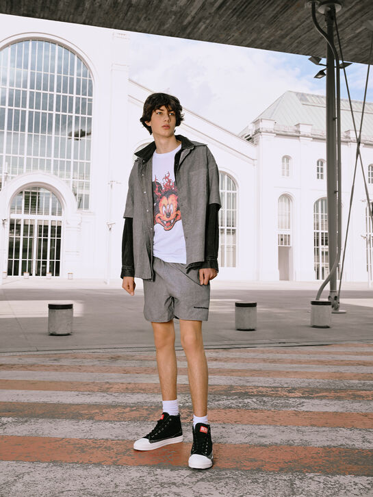 Бермуды с лого Acupuncture , арт.  | Фото 2