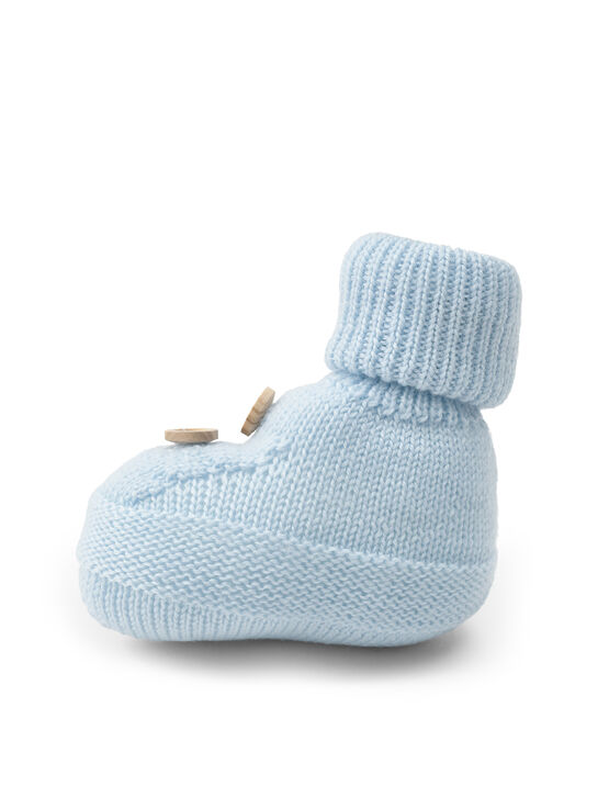 Пинетки из шерсти, голубые Tomax , арт.  | Фото 1