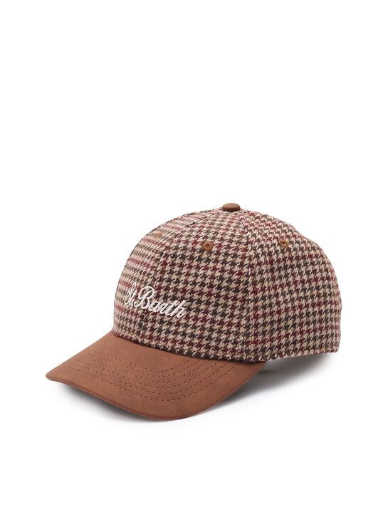 Кепка в гусиную лапку Saint Barth , арт.  | Фото 1