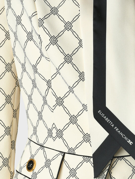 Жакет приталенный, укороченный Elisabetta Franchi , арт.  | Фото 6