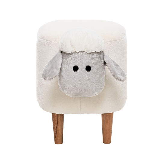 Пуф Lamb COMBI, Мех К-2 цвет №51-1/мех 39 цвет №273 Leset , арт.  | Фото 3