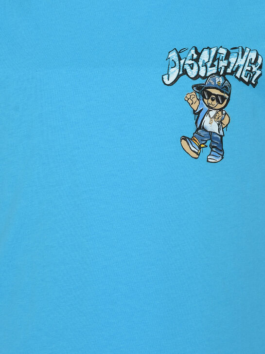 Футболка с принтом и лого на груди Disclaimer , арт.  | Фото 3