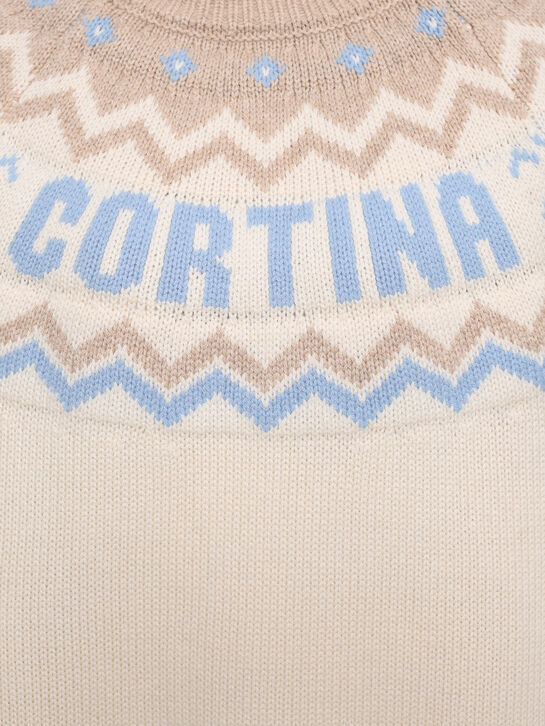 Джемпер с лого, кремовый Saint Barth , арт.  | Фото 7