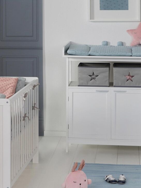 Пеленальный комод с шкафчиком Hamburg, белый Roba , арт.  | Фото 2