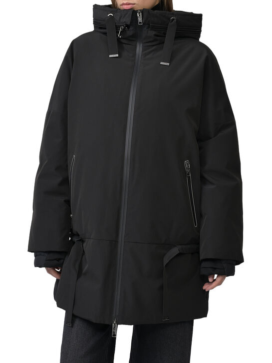 Куртка удлиненная, черная Diego M , арт.  | Фото 3