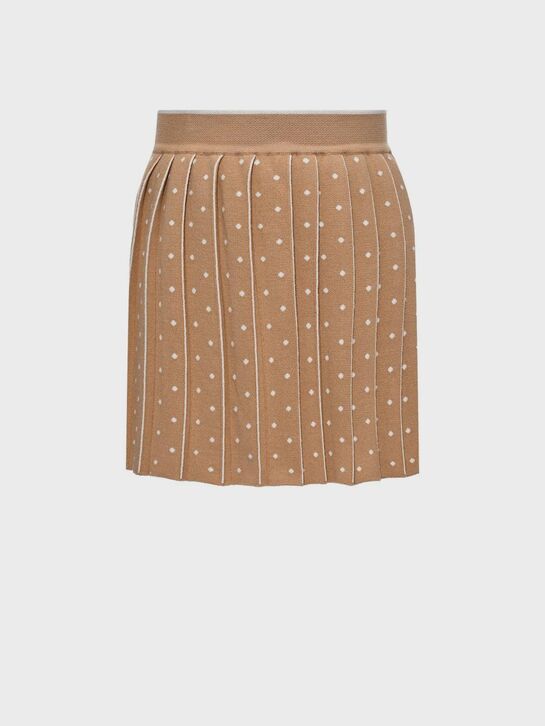 Юбка в горошек, бежевая KengLabel , арт.  | Фото 1