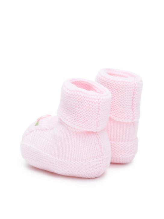 Пинетки из шерсти, розовые Tomax , арт.  | Фото 3