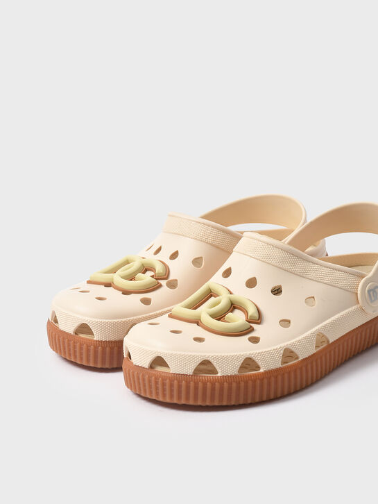 Сланцы с лого, бежевые Dolce&Gabbana , арт.  | Фото 13