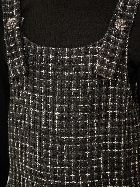 Твидовый сарафан с накладными карманами Eirene , арт.  | Фото 4