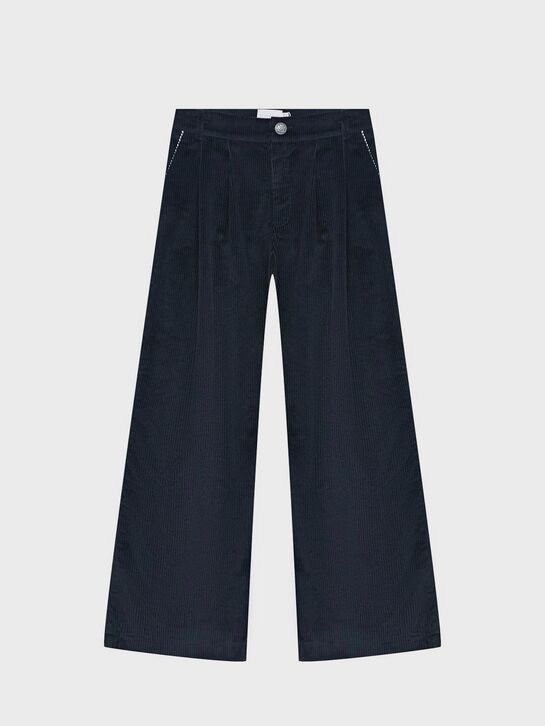 Вельветовые синие брюки Eirene , арт.  | Фото 1