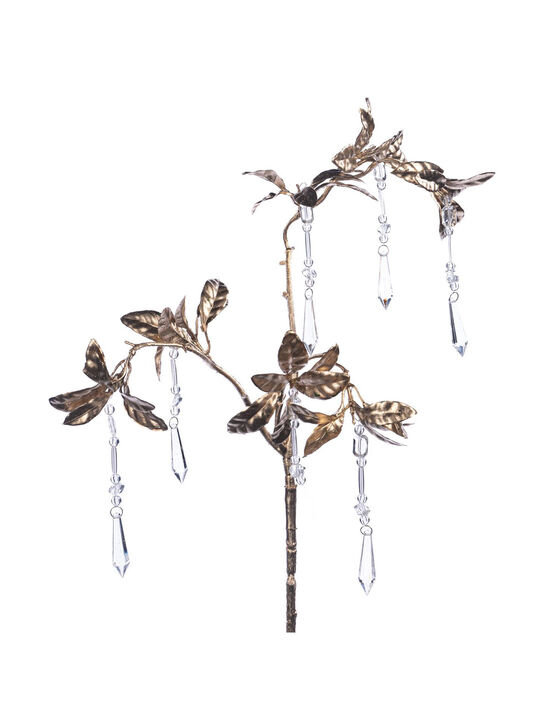 Декоративный стебель с листьями и подвесками, 83 см Goodwill , арт.  | Фото 1