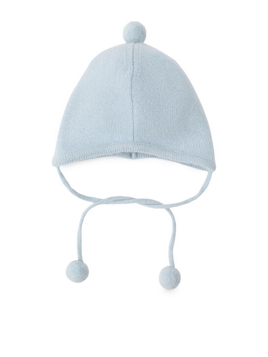 Шапка кашемировая, голубая Oscar et Valentine , арт.  | Фото 2