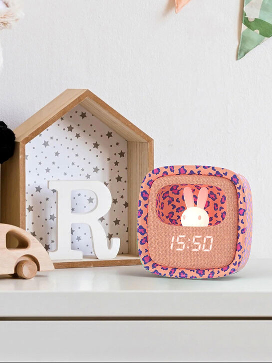 Светильник-часы Billy Clock Pink Leopard MOB , арт.  | Фото 5
