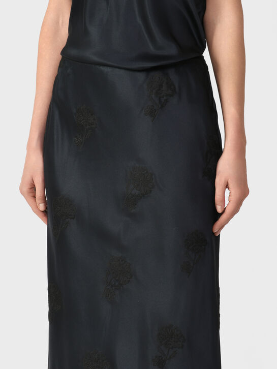 Юбка атласная, прямая Dorothee Schumacher , арт.  | Фото 6