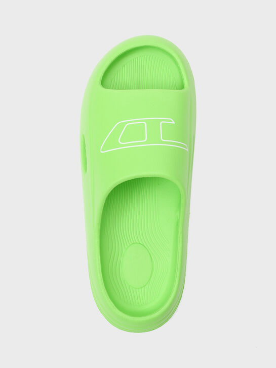 Шлепанцы салатового цвета Diesel , арт.  | Фото 11