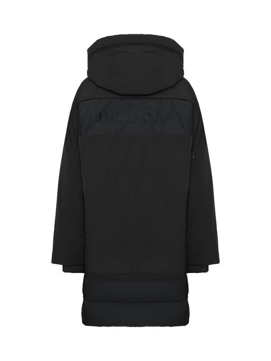 Куртка удлиненная, черная Diego M , арт.  | Фото 6