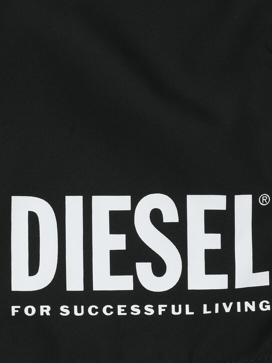Шорты для купания с логотипом, черные Diesel , арт.  | Фото 3