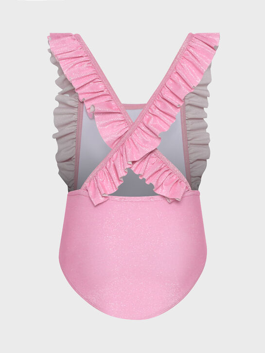 Купальник с рюшами, розовый The New Society , арт.  | Фото 2