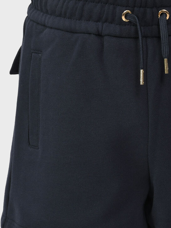 Трикотажные шорты, синие Chloe , арт.  | Фото 3