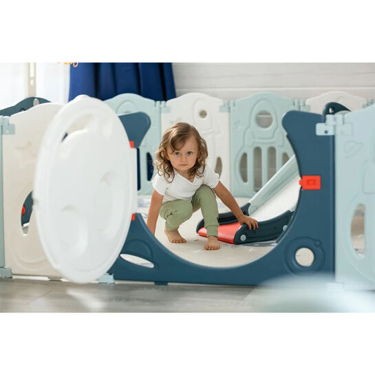 Манеж Kids SUPREME Space blue с качелями, 160x160  UNIX Kids , арт.  | Фото 4