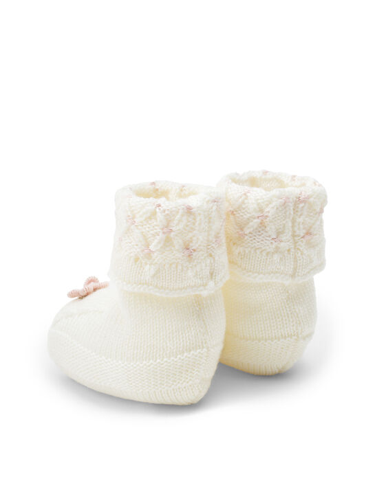 Пинетки из шерсти, белые Tomax , арт.  | Фото 3