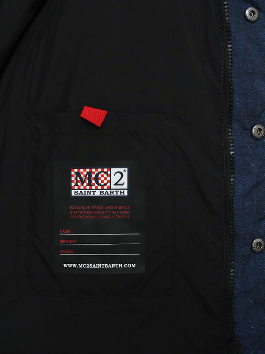 Куртка стеганая, &quot;Снупи&quot; на спине Saint Barth , арт.  | Фото 4