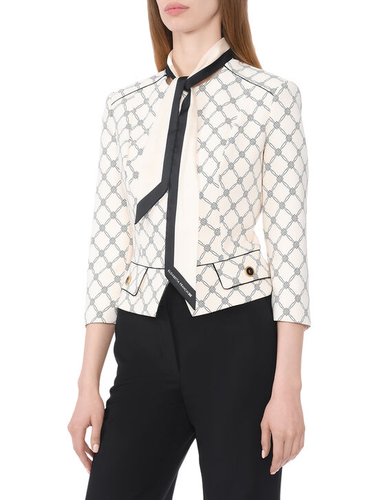 Жакет приталенный, укороченный Elisabetta Franchi , арт.  | Фото 4