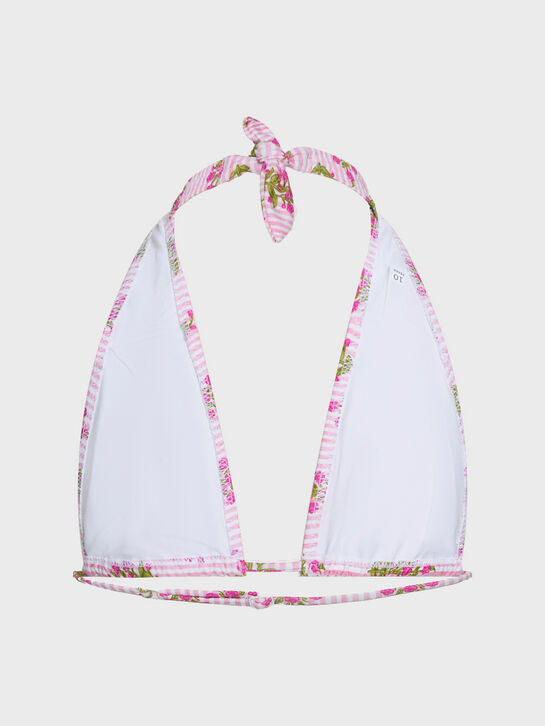 Купальник в полоску с цветочным принтом Saint Barth , арт.  | Фото 3