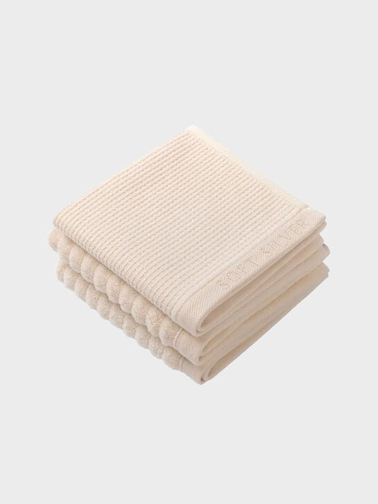 Набор полотенец 3шт 30x30см, Soft touch Soft Silver , арт.  | Фото 2