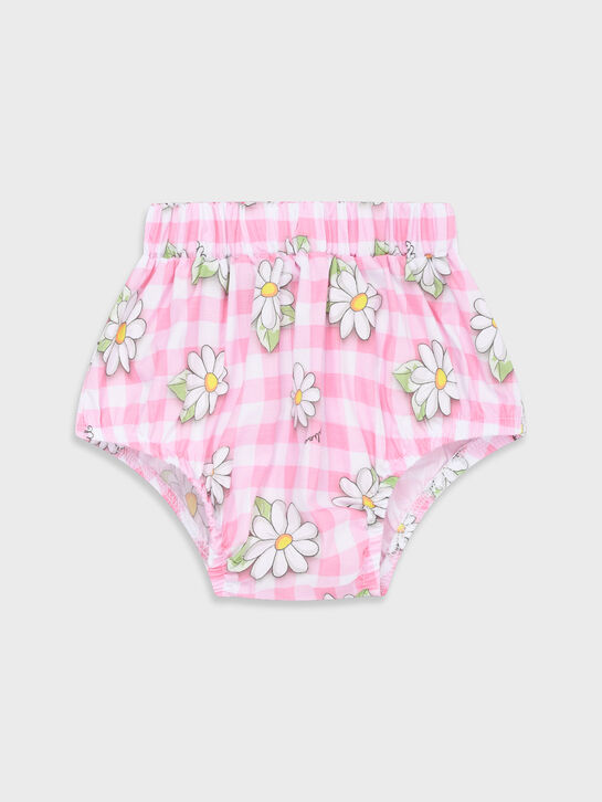 Комплект из платья и шорт в клетку Monnalisa , арт.  | Фото 4