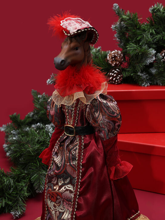 Игрушка набивная &quot;Лошадь&quot;, L18 W14 H47 см TIANQIN ARTS AND CRAFTS , арт.  | Фото 4