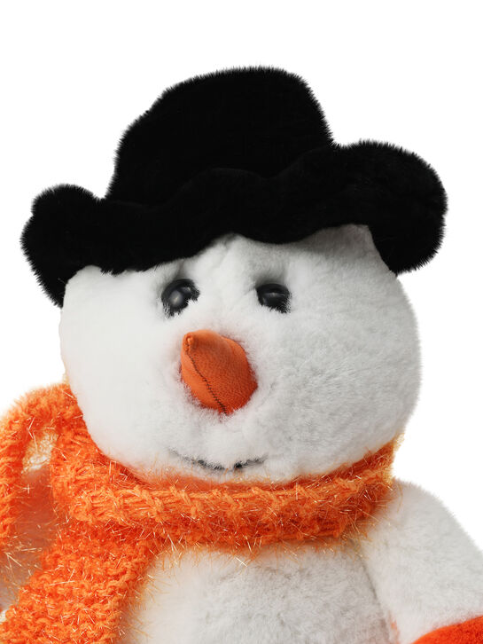Игрушка меховая &quot;Снеговик в шляпе&quot; Рина Поплавская , арт.  | Фото 4
