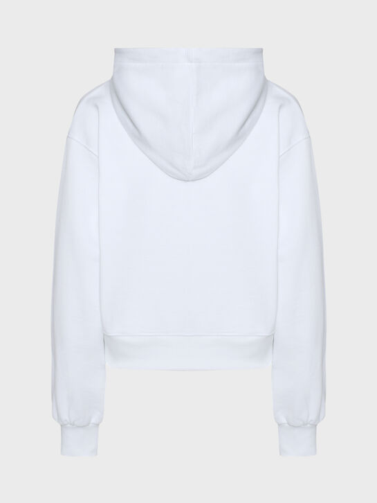 Толстовка-худи укороченная с лого Disclaimer , арт.  | Фото 2