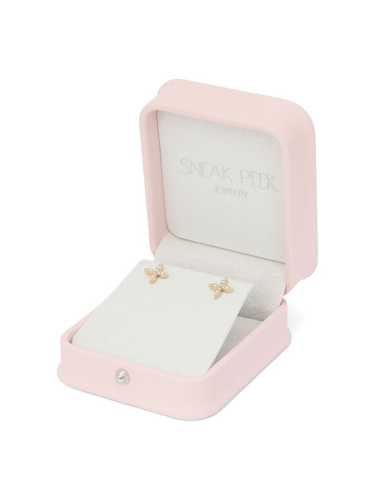 Серьги-пусеты, Маркизы, 585 золото  Sneak Peek , арт.  | Фото 6