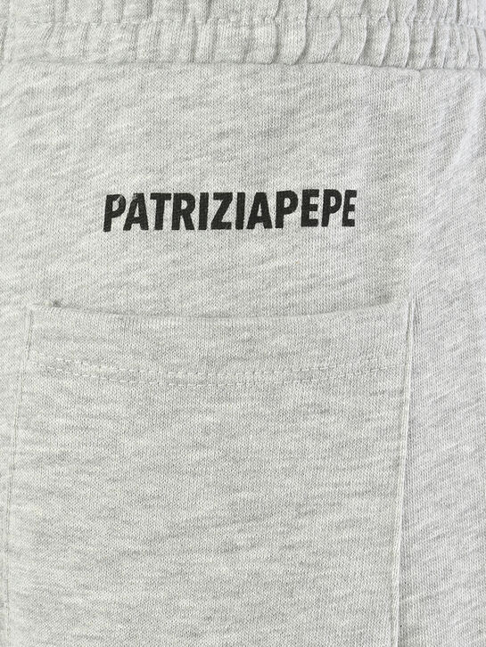 Брюки спортивные с логотипом, серые Patrizia Pepe , арт.  | Фото 3