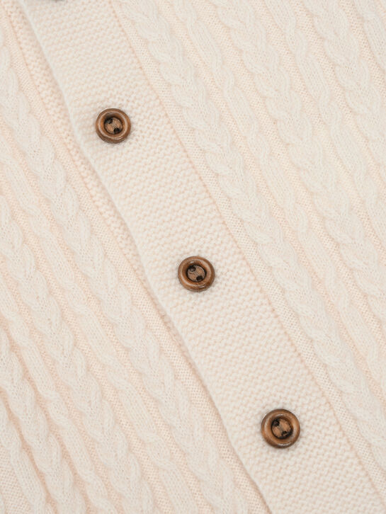 Комбинезон из кашемира с декором &quot;косы&quot; Born to Bloom , арт.  | Фото 3