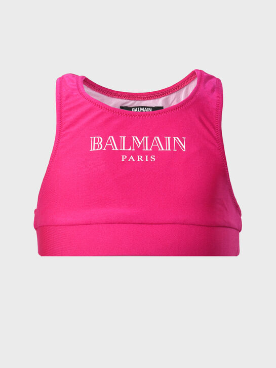 Купальник цвета фуксии Balmain , арт.  | Фото 3