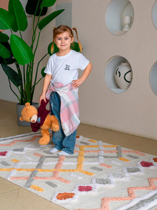 Хлопковый ковер Dreams of Geometry 120х180 см Lillaland , арт.  | Фото 3