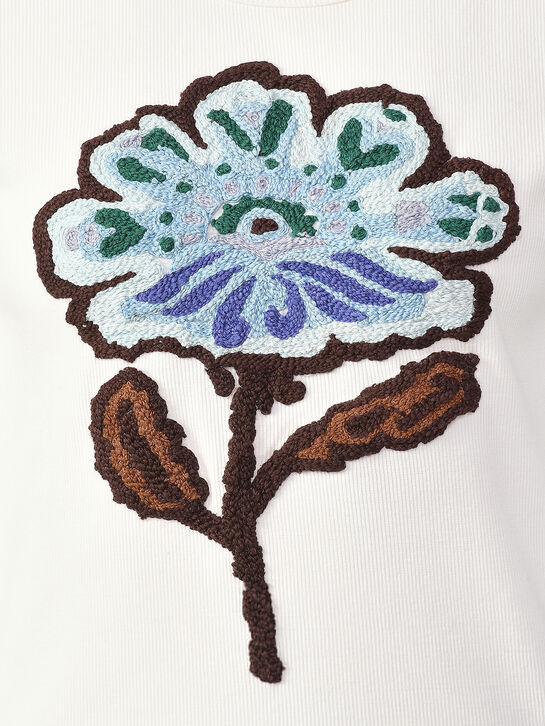 Футболка с принтом &quot;цветок&quot; Dorothee Schumacher , арт.  | Фото 8