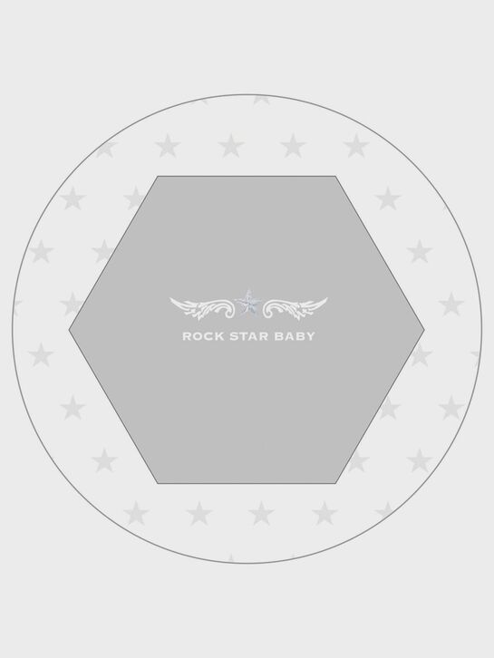 Манеж детский деревянный Roba квадратный 100х100 с мягким бортиком Rock Star Baby, белый  , арт.  | Фото 4