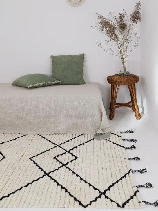 Коврик Nattiot Ковер VIKTOR BLACK M 135х190  , арт.  | Фото 5