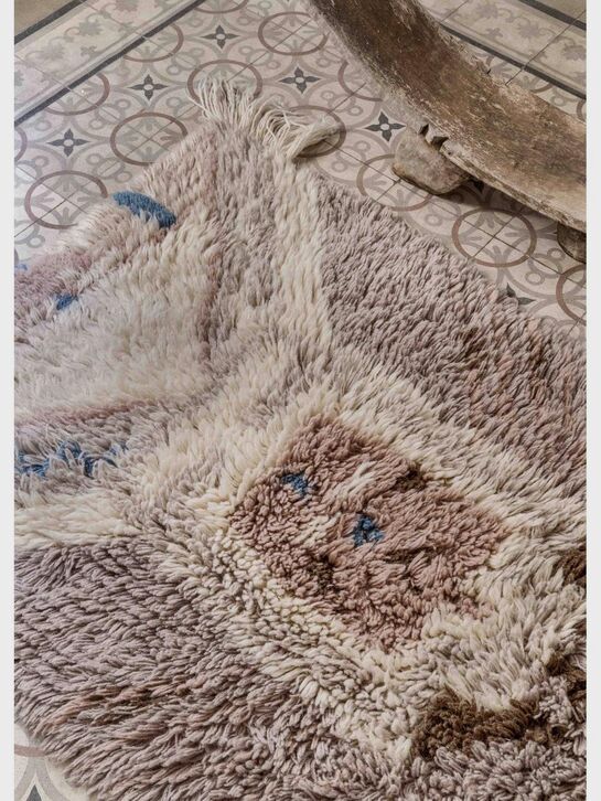 Шерстяной стираемый ковер Zuni 240х90 Lorena Canals , арт.  | Фото 11