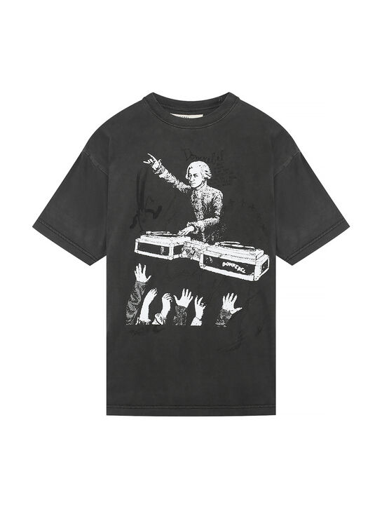 Футболка с принтом &quot;Моцарт-диджей&quot; Domrebel , арт.  | Фото 1