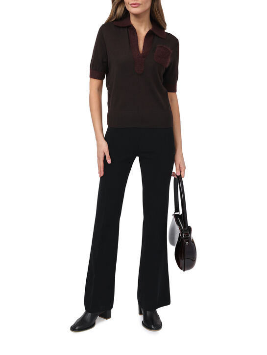 Джемпер из шерсти, темно-коричневый Dorothee Schumacher , арт.  | Фото 2