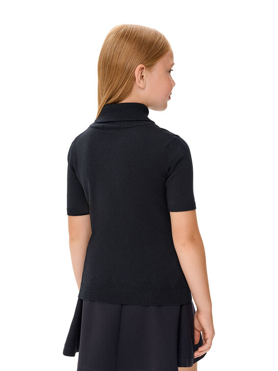 Джемпер-поло, синий Junior Republic , арт.  | Фото 5