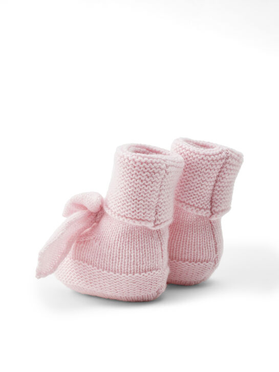 Пинетки из кашемира, розовые Tomax , арт.  | Фото 3