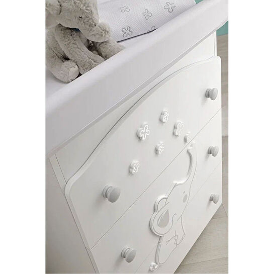 Пеленальный комод Elly белый Erbesi , арт.  | Фото 2