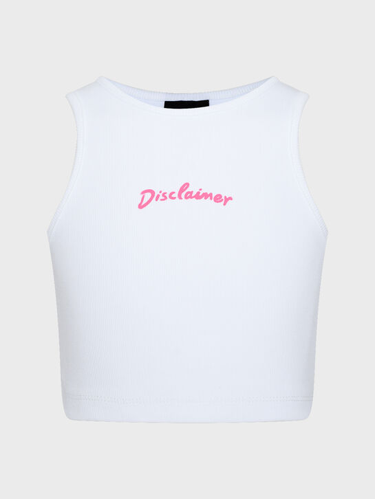 Топ-майка с лого Disclaimer , арт.  | Фото 1