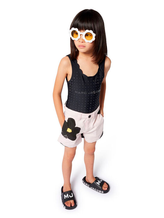 Шорты с принтом &quot;черный цветок&quot; Marc Jacobs , арт.  | Фото 2