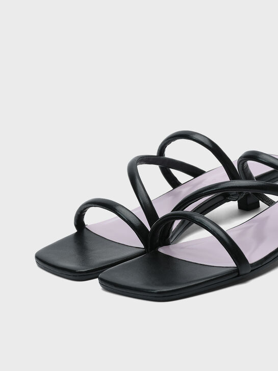 Босоножки Morena с ремешками, черные By Far , арт.  | Фото 6